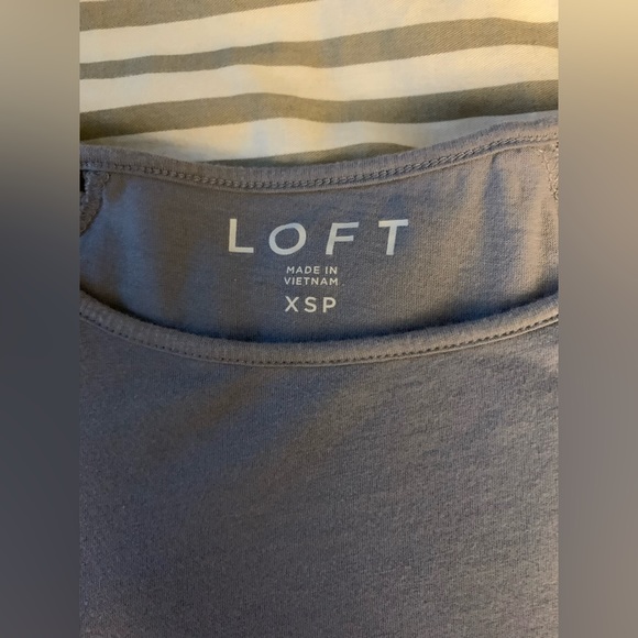 Loft Periwinkle Embroidered Tank - Picture 7 of 12